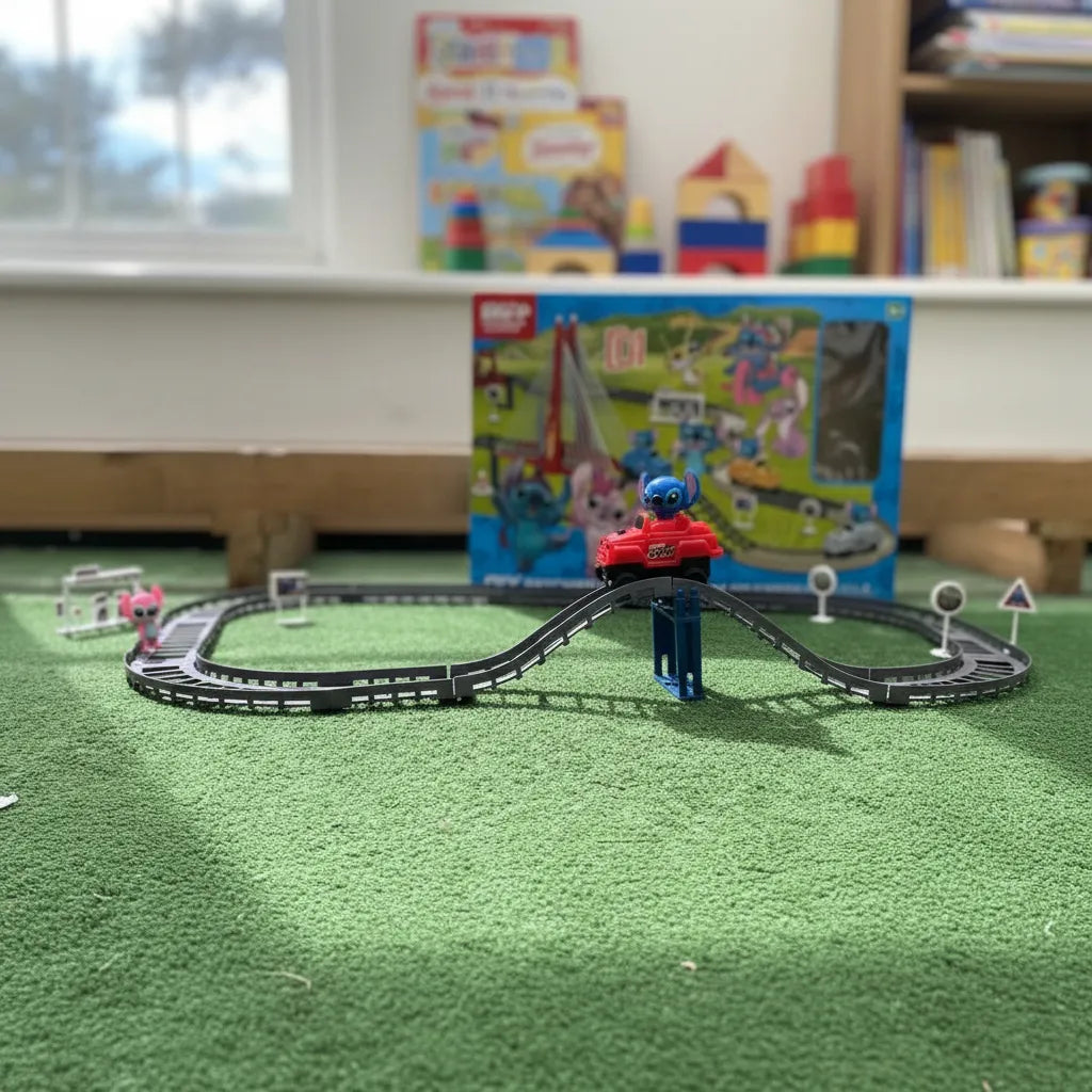 Pista Parking Carro De Stitch